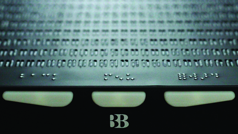 Kindle en Braille อ่านอีบุ๊กได้ ด้วยปลายนิ้ว