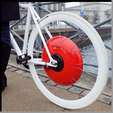 The Copenhagen Wheel : รถจักรยาน Hybrid ตรวจจับสภาพแวดล้อมคุณภาพอากาศของเมือง